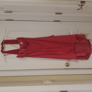 Pink semi-formal dress